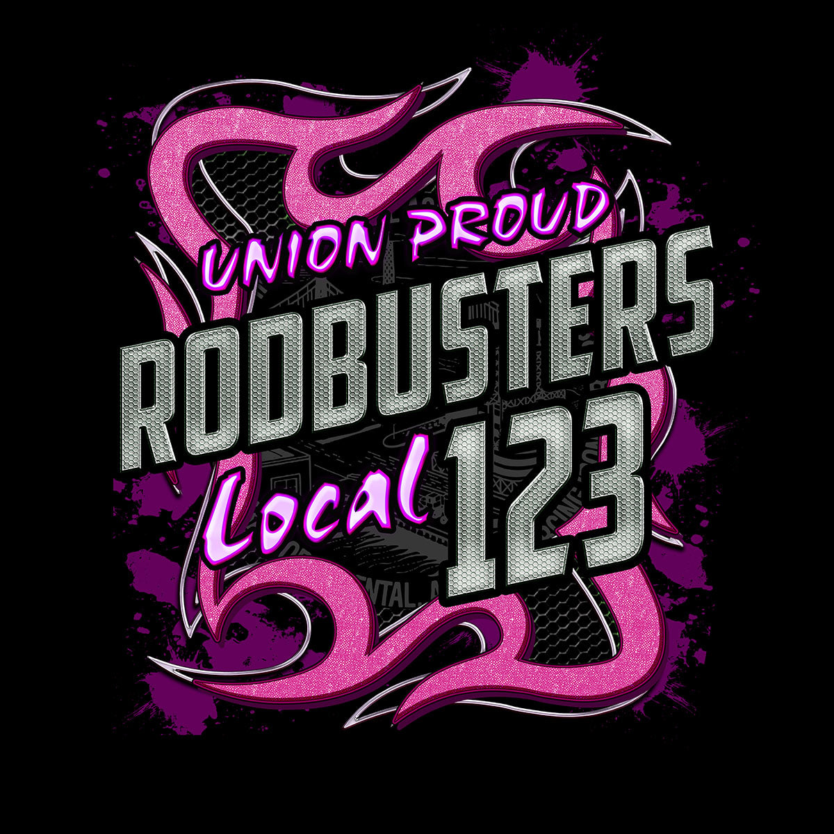 IW - Rodbusters Pink Metal