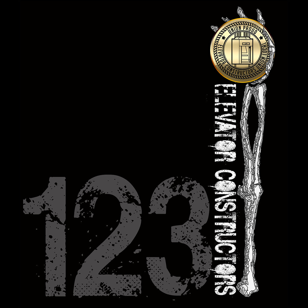 Elevator Constructors Union - Skeleton Hand