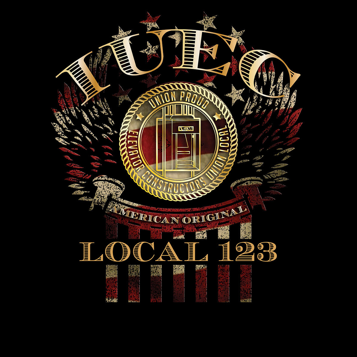 Elevator Constructors Union - Winged Eagle