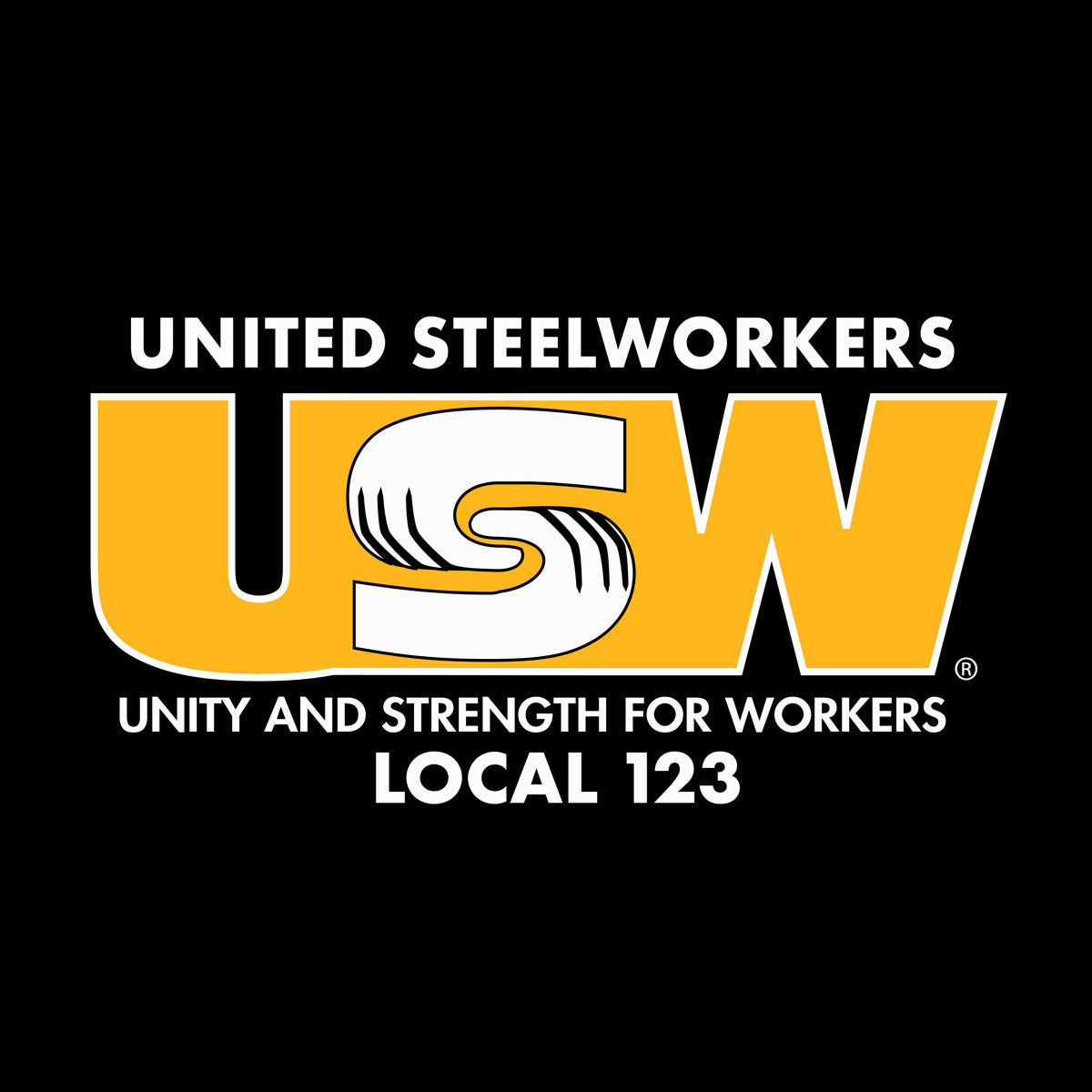 USW Basic Logo Union Apparel