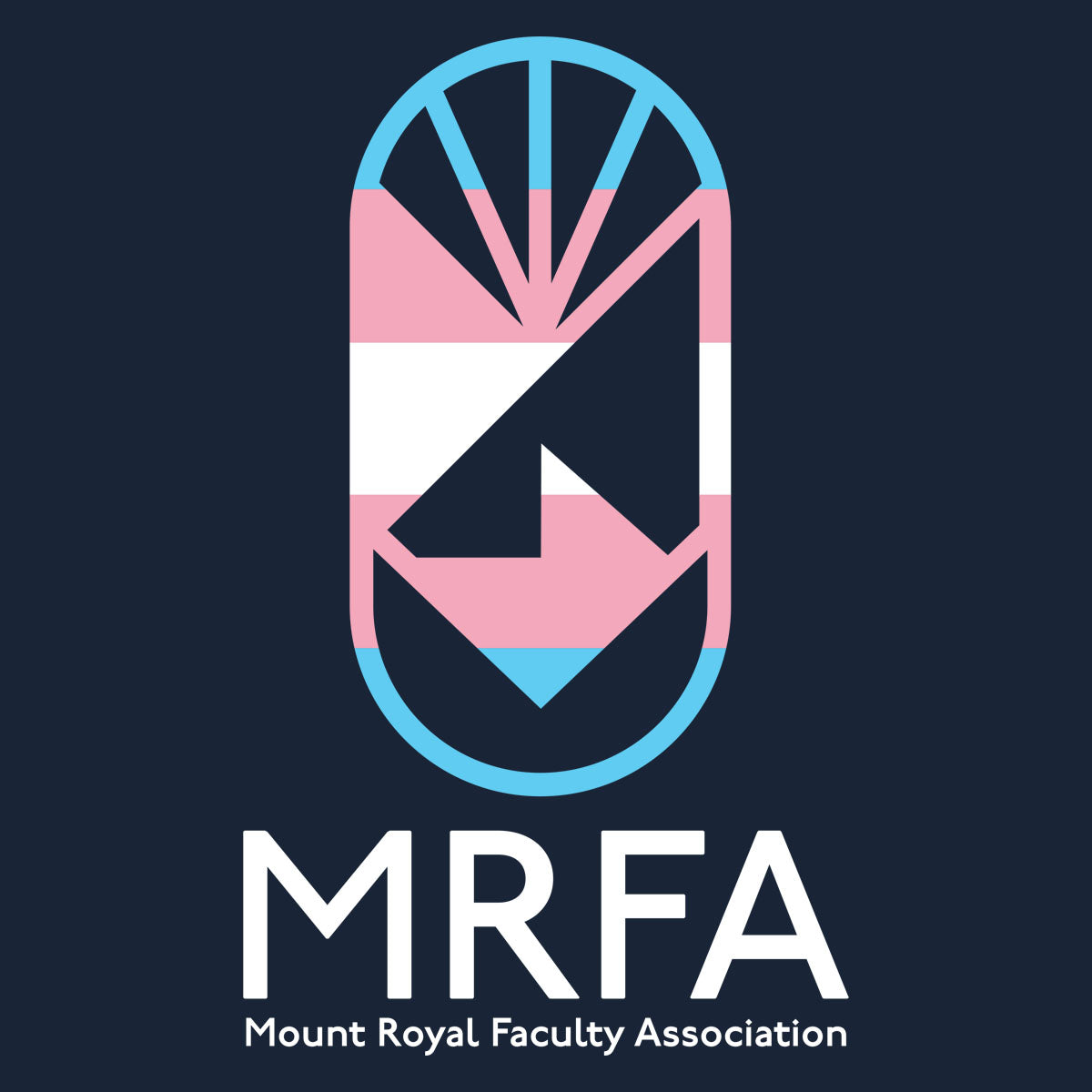 MRFA - Trans Flag (Navy)