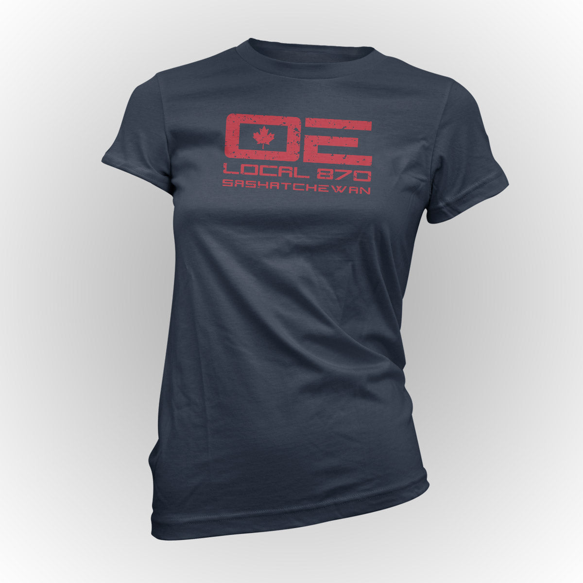 IUOE 870 - Red Logo (Navy)