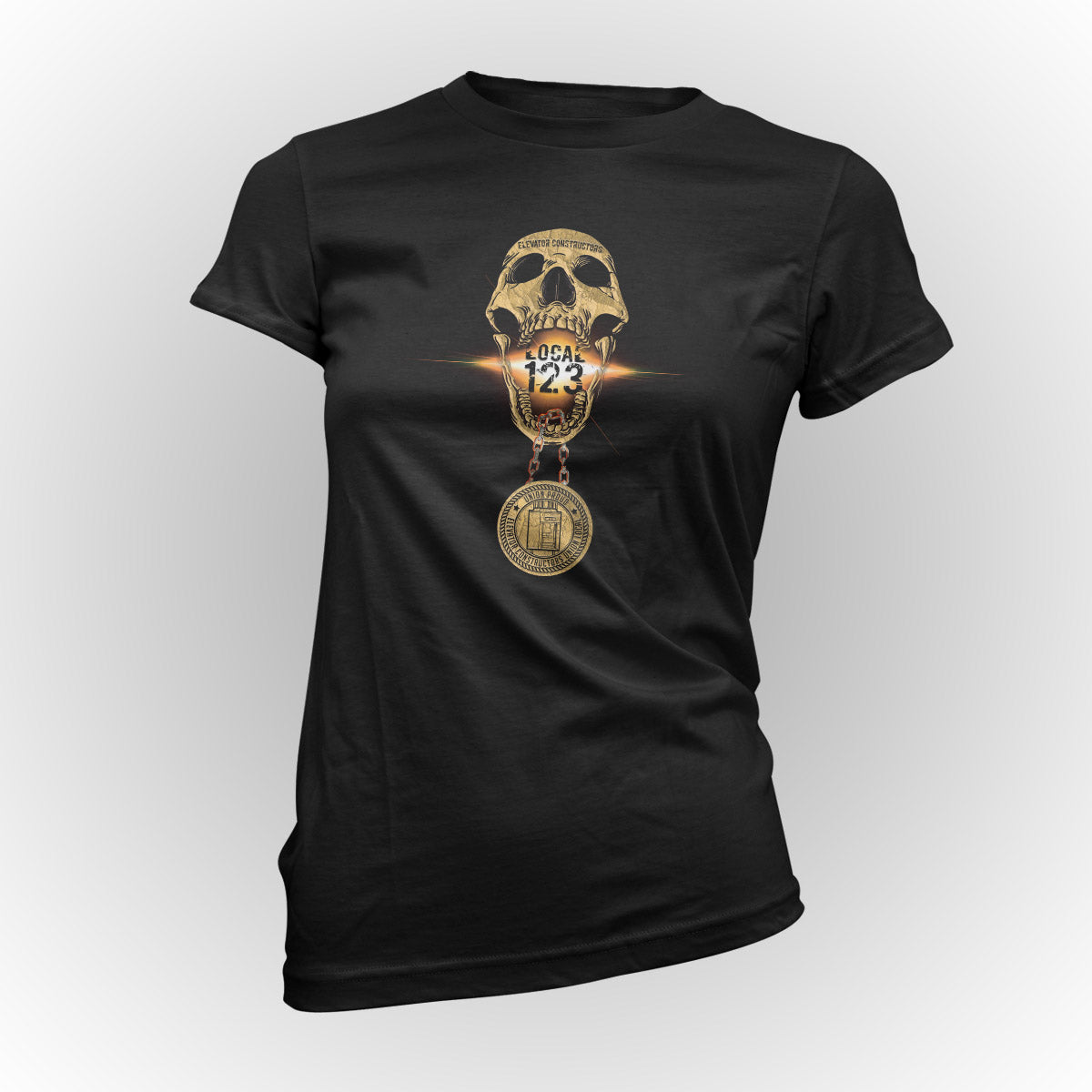 Elevator Constructors Union - Skull Medallion
