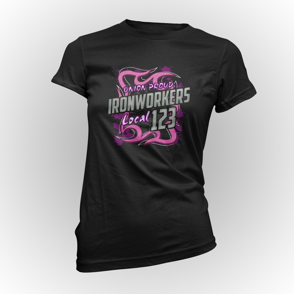 IW - Ironworkers Pink Metal