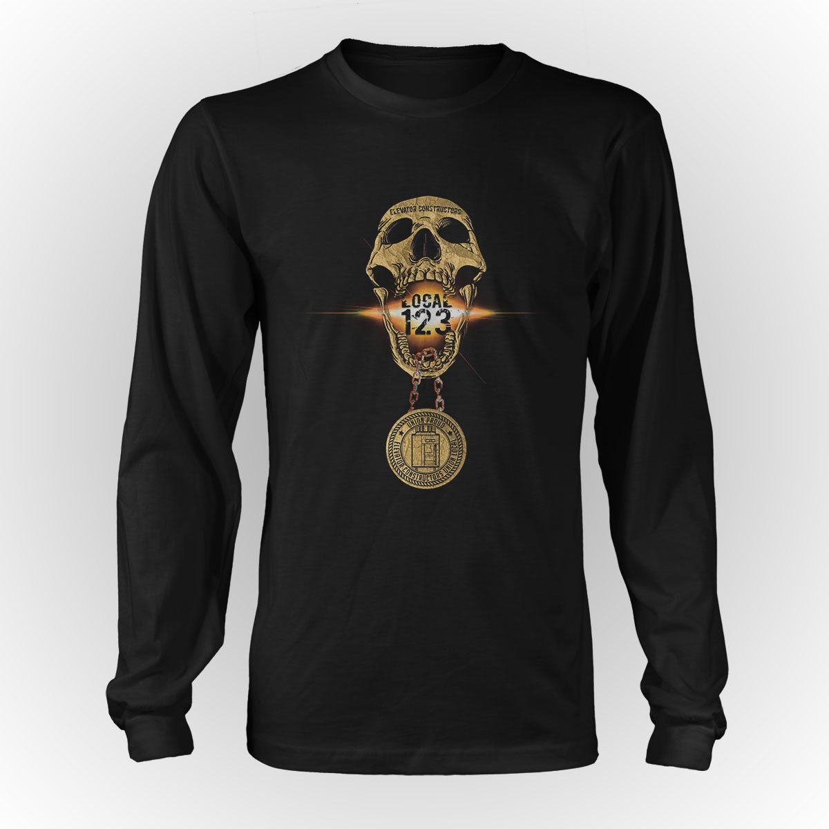 Elevator Constructors Union - Skull Medallion