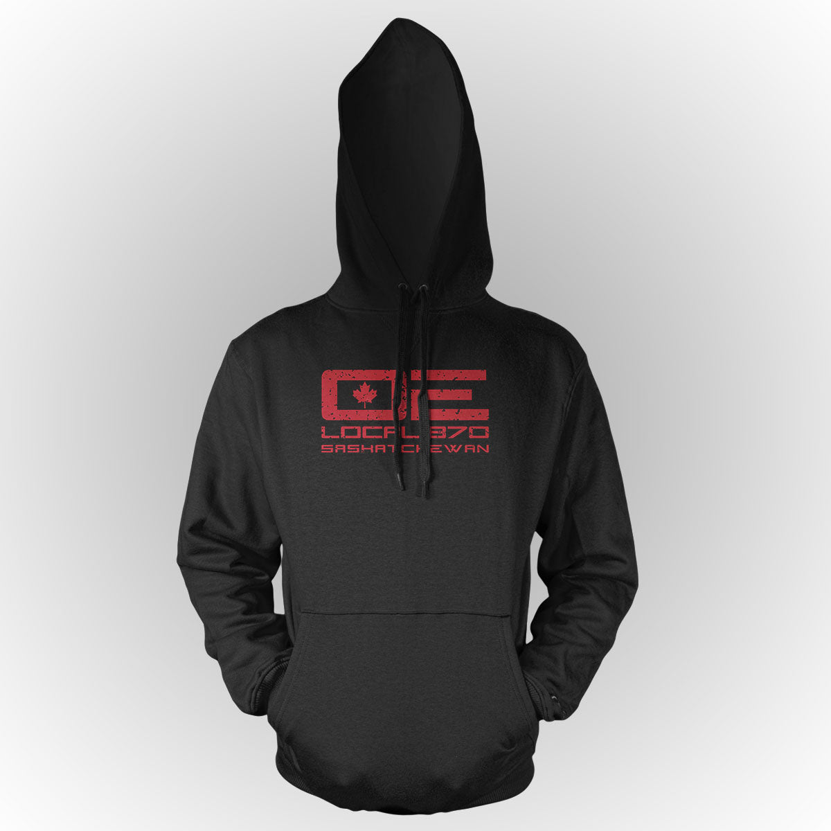 IUOE 870 - Red Logo (Black)
