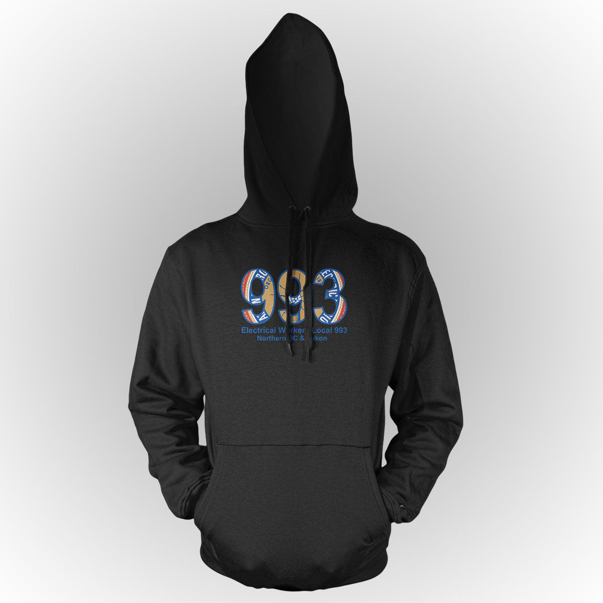 IBEW 993 - Masked Logo Apparel (Blue)