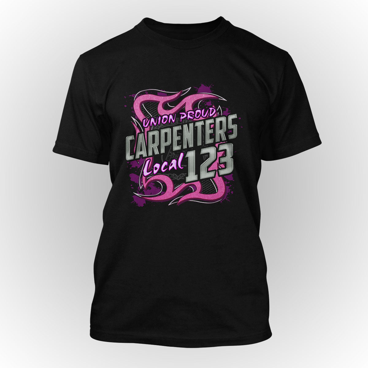 UBC - Carpenters Pink Metal Apparel