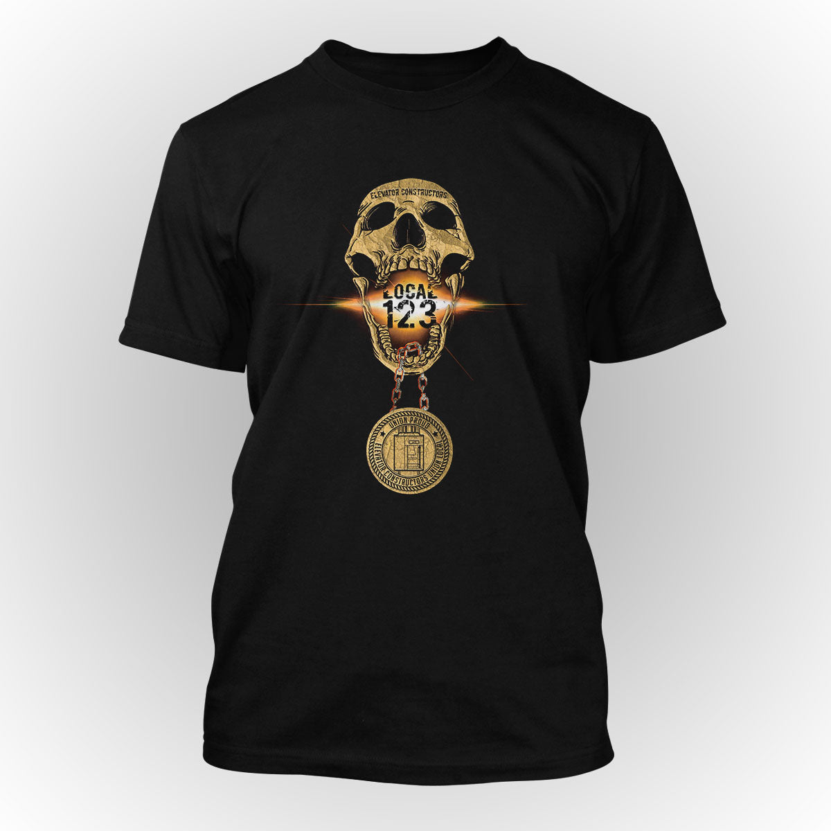 Elevator Constructors Union - Skull Medallion