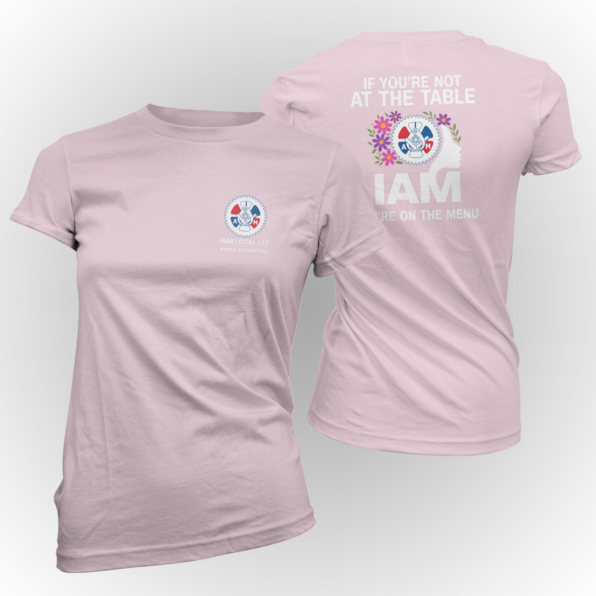 Machinists - At the Table Apparel (Light Pink)