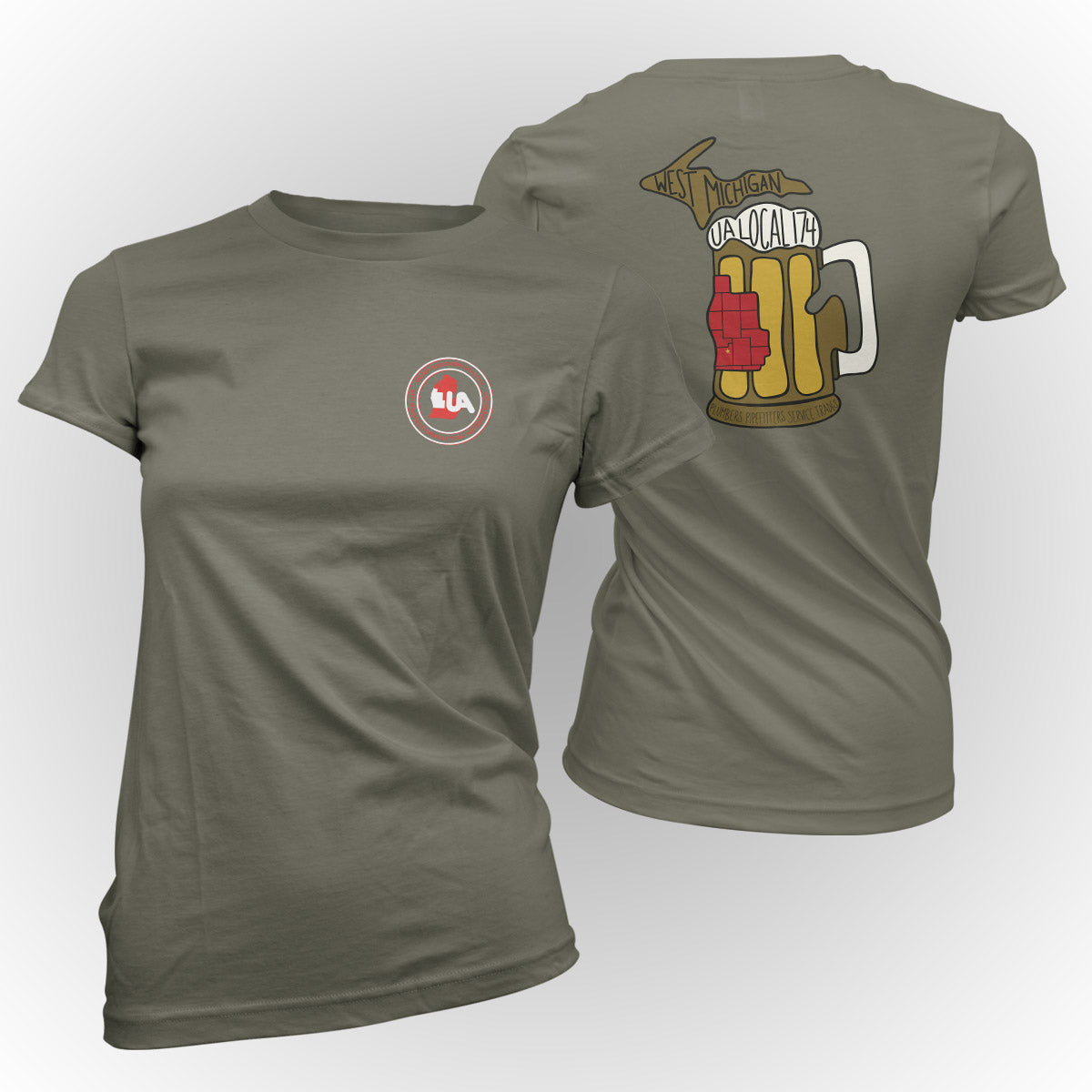 UA Local 174 Beer Mug Apparel