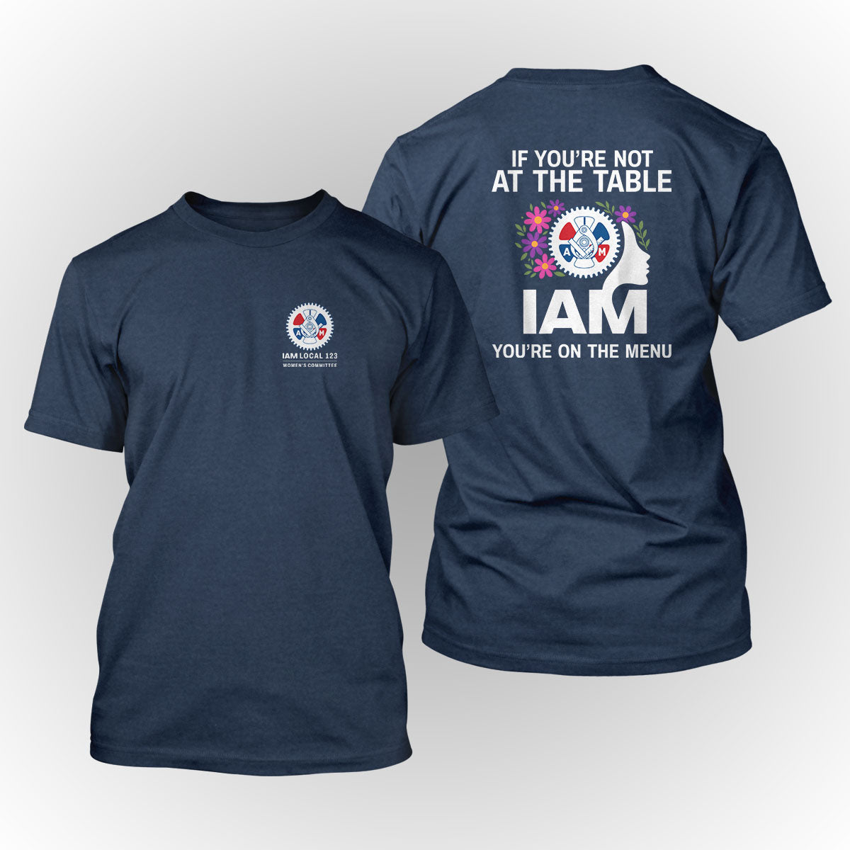 Machinists - At the Table Apparel (Heather Navy)