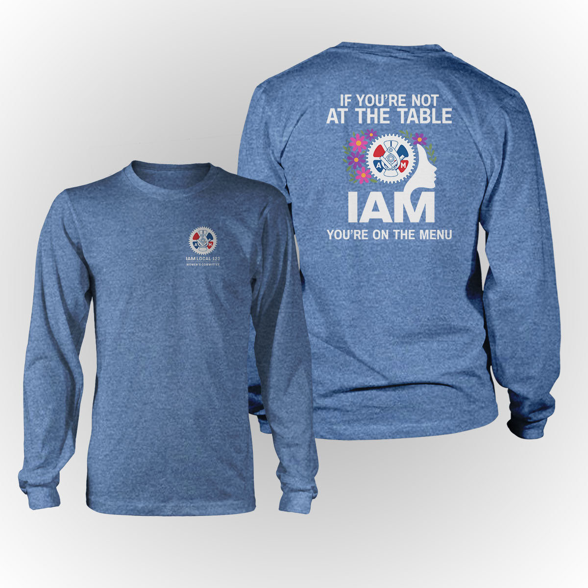 Machinists - At the Table Apparel (Heather Royal)