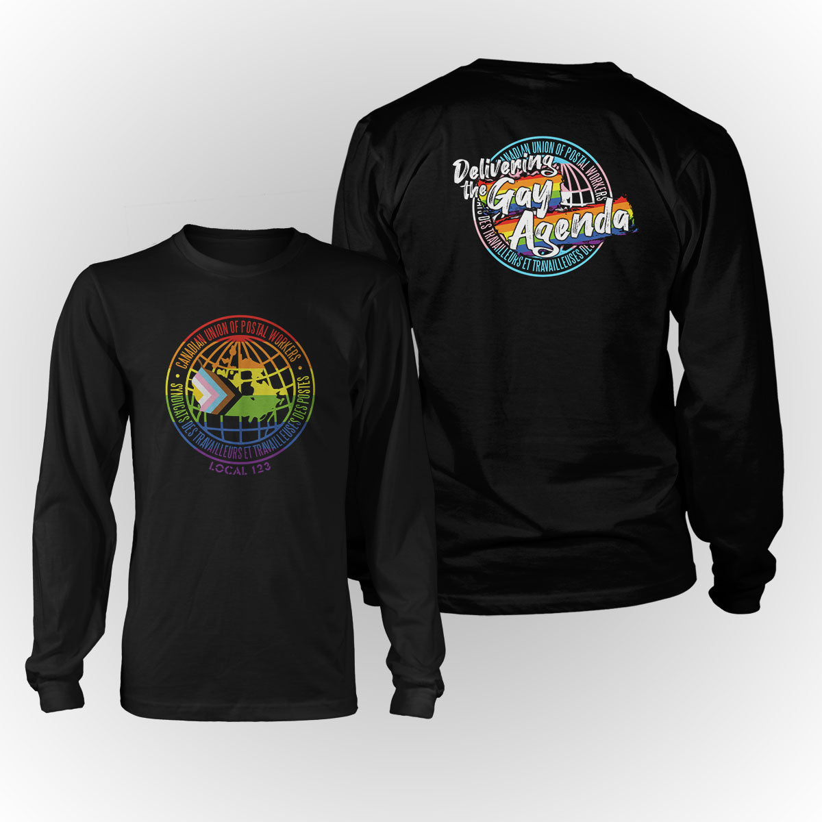 CUPW - Delivering the Gay Agenda (Back Print)