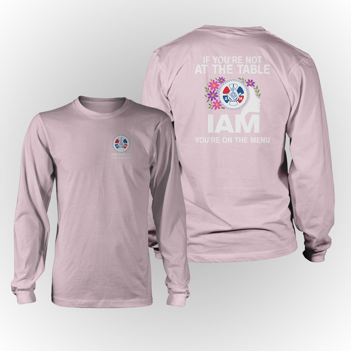 Machinists - At the Table Apparel (Light Pink)