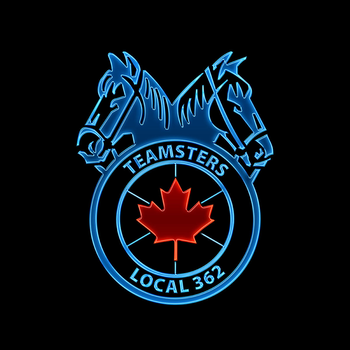 Teamsters 362 - Neon Logo Apparel