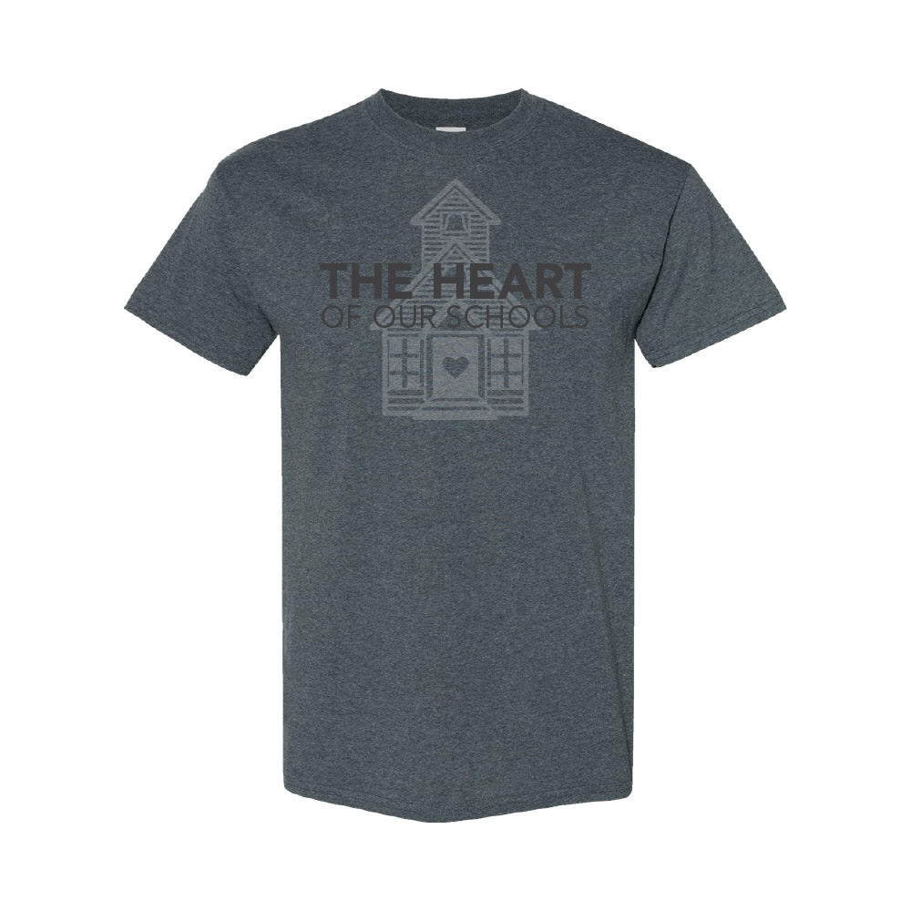 Tone on Tone Heart Of Our Schools - Unisex T-shirt