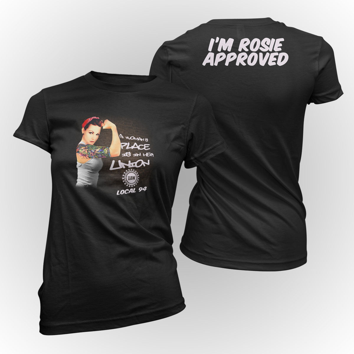 Autoworkers Modern "Rosie Approved" Apparel
