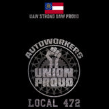 UAW 472 - Iron Fist Apparel - w/ Left Sleeve Print