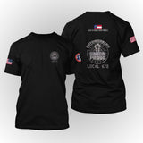 UAW 472 - Iron Fist Apparel - w/ Left Sleeve Print