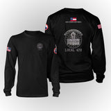 UAW 472 - Iron Fist Apparel - w/ Left Sleeve Print