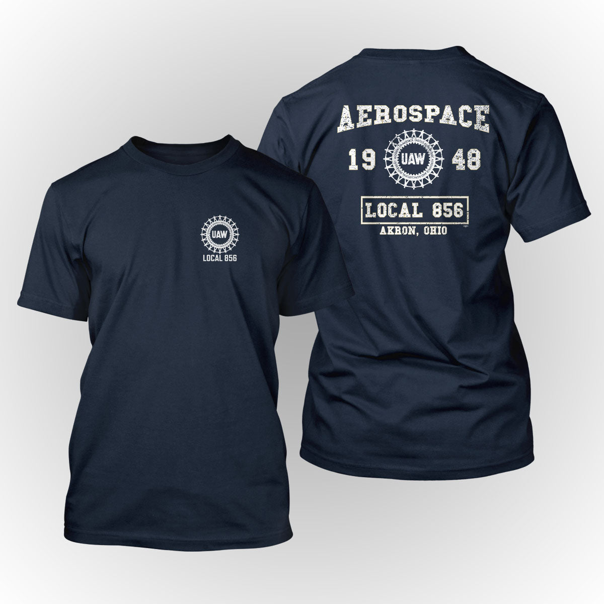 Collegiate Design UAW 856 Apparel - Navy