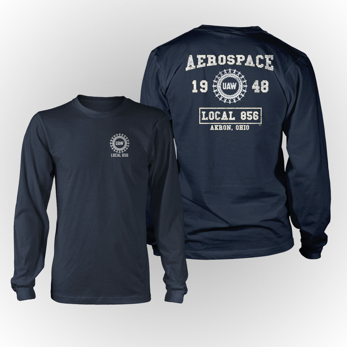 Collegiate Design UAW 856 Apparel - Navy