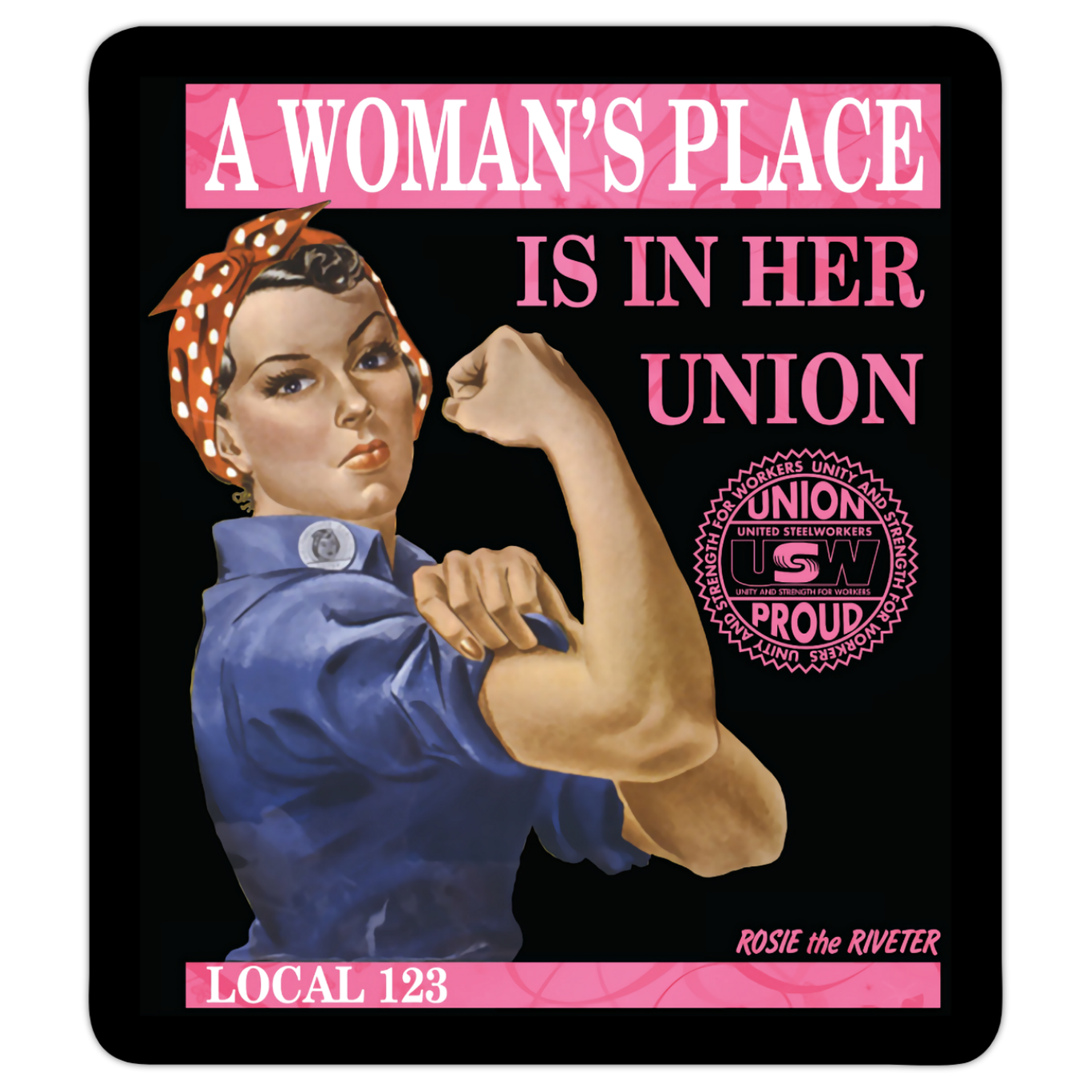 USW Classic Rosie Decal