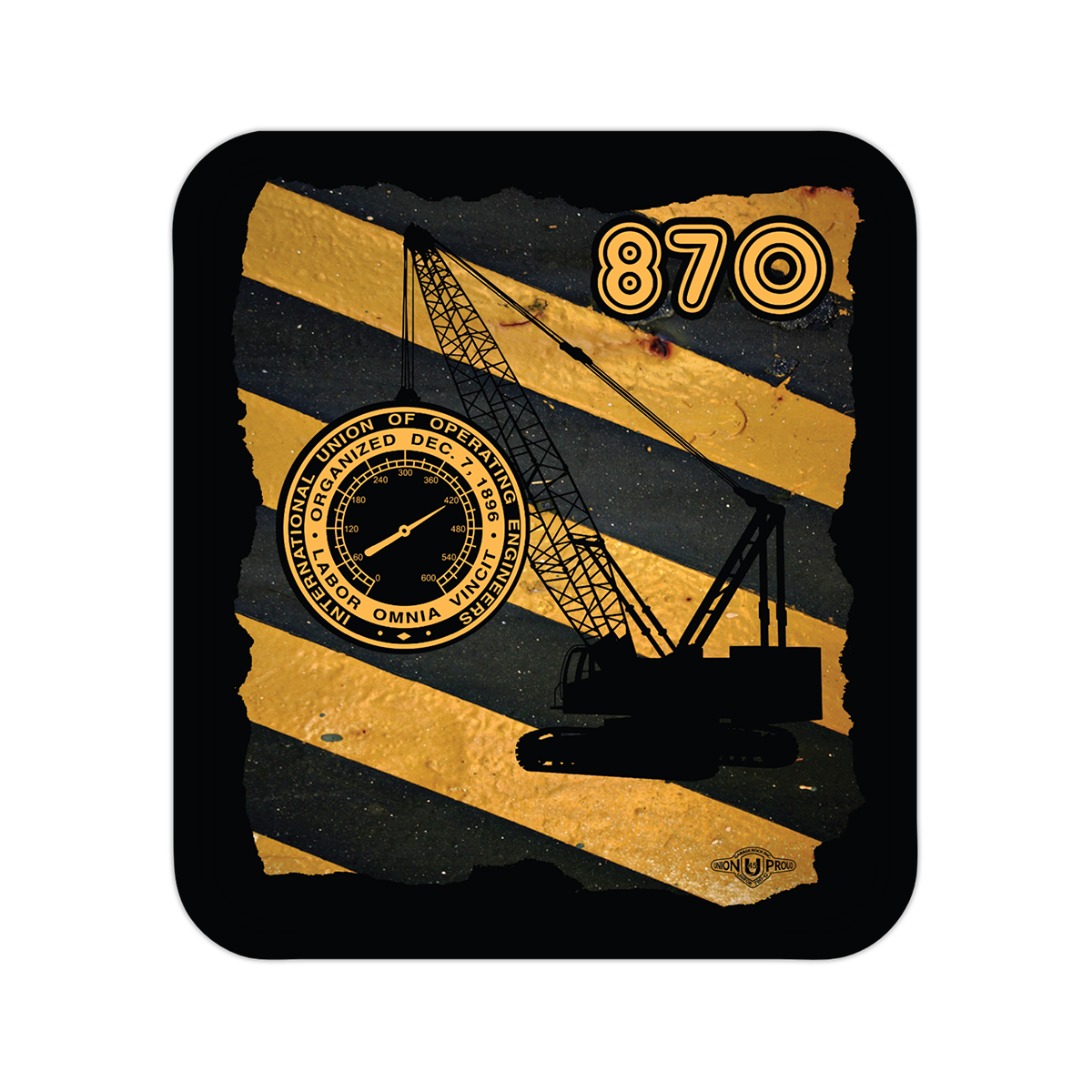 IUOE 870 - Smooth Operator Decal