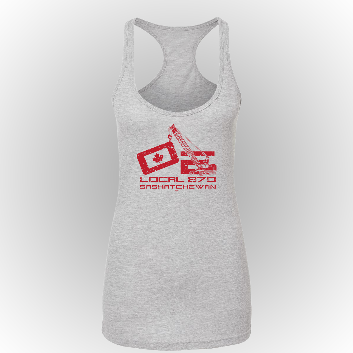 IUOE 870 - Under Construction Tank Top (Heather)