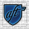 AFT Blue Glow Logo Decal