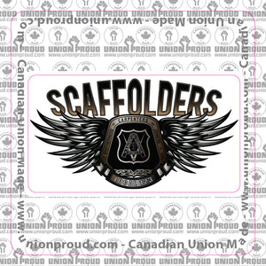 Scaffolder Steel Wings Decal
