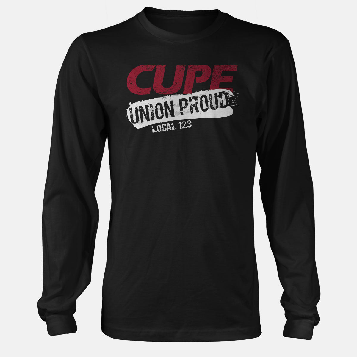 CUPE Union Proud Splatter Apparel