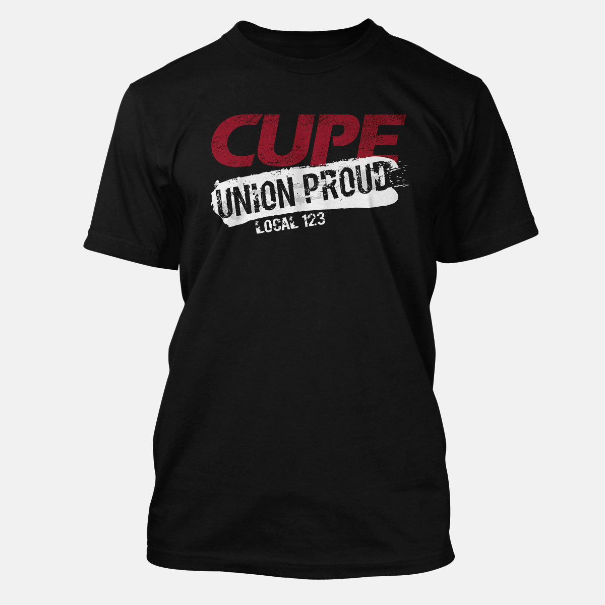 CUPE Union Proud Splatter Apparel