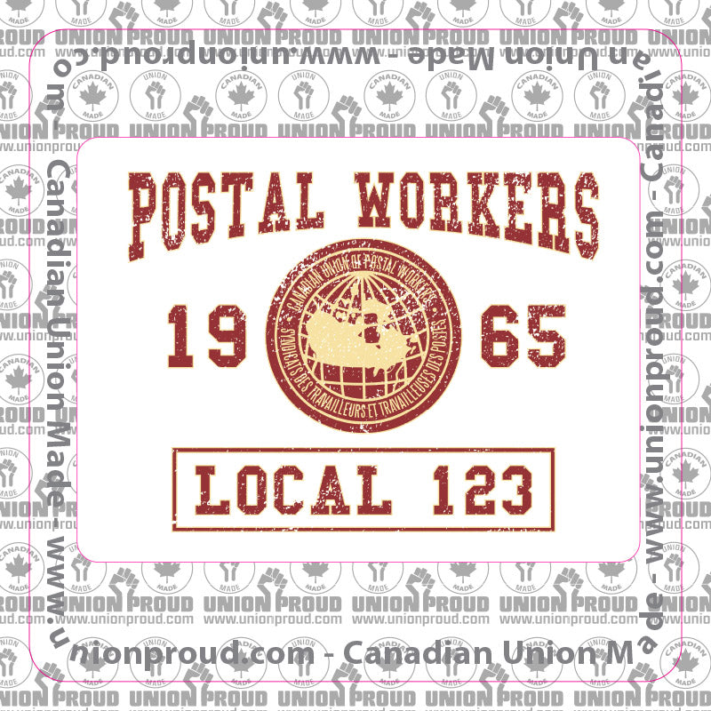 CUPW Collegiate Decal