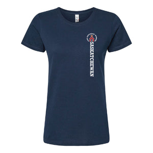 Education Workers Classic Logo Left Chest - Ladies T-Shirt