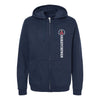 Education Workers Classic Logo Left Chest - Zip Up Hoodie