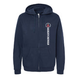 Education Workers Classic Logo Left Chest - Zip Up Hoodie