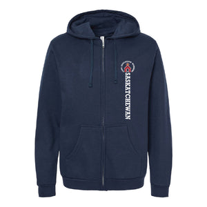 Education Workers Classic Logo Left Chest - Zip Up Hoodie