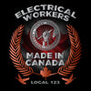 Electrical Workers Canadian Made Decal