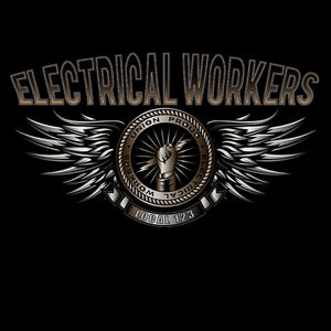 Electrical Workers Steel Wings