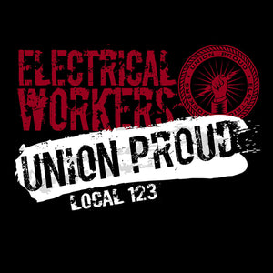 Electrical Workers Splatter Decal
