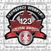 Aerospace Worker Round Canada Decal