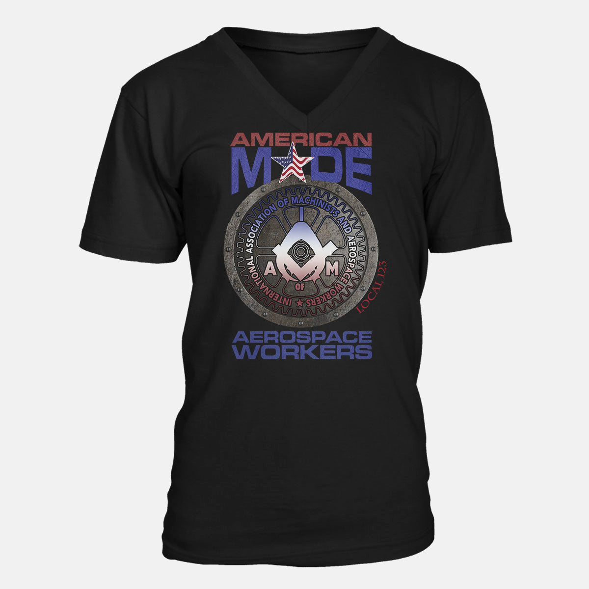 Aerospace Worker Round America Apparel