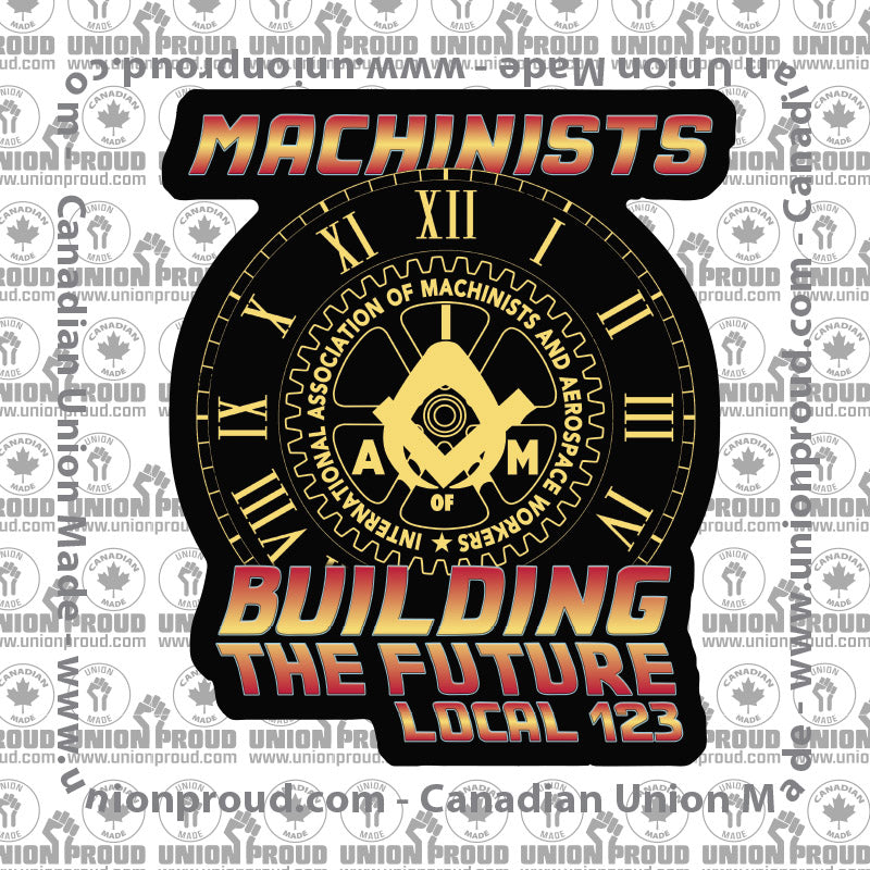 Machinist Future Decal