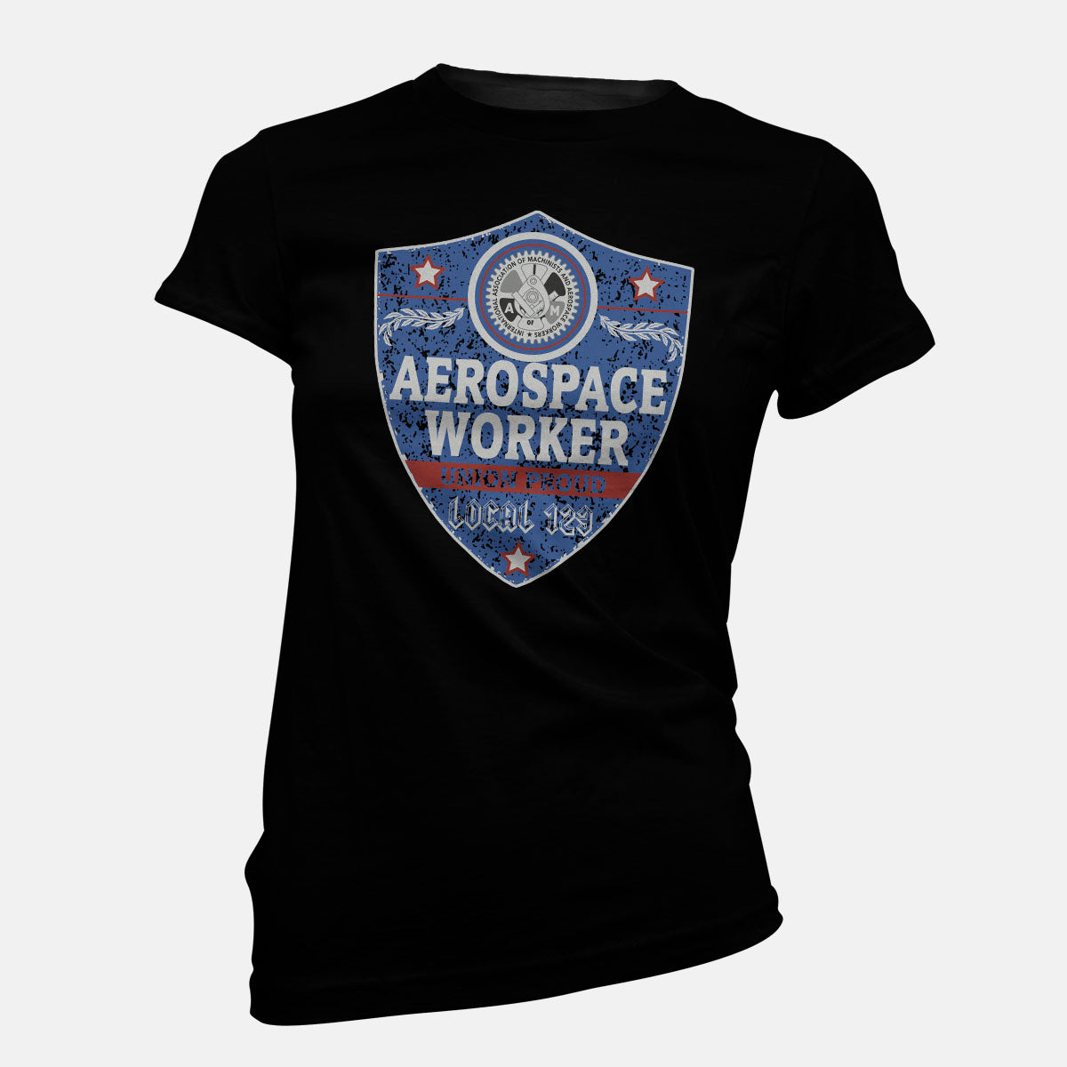 IAM Aerospace Worker Blue Badge Apparel