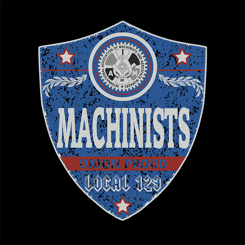 IAM Machinist Blue Badge Apparel