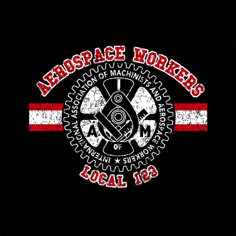 Aerospace Worker Collegiate Red & White Apparel
