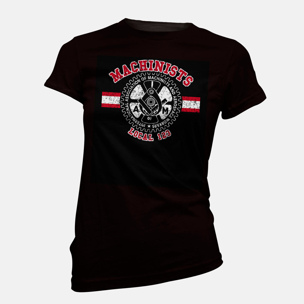 Machinist Collegiate Red & White Apparel