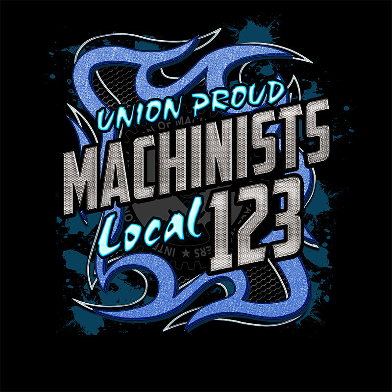 Machinist Blue Metal Apparel